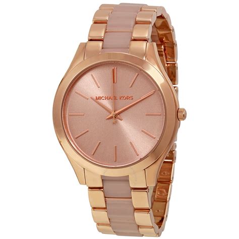 black ceramic michael kors rose gold|michael kors rose gold watch.